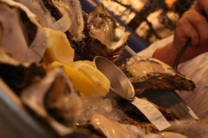 Fresh Oyster, Links Oyster Bar, Gotanda, Tokyo
