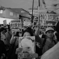 6.22 大飯原発再稼働反対デモat首相官邸前 Anti-nuclear demonstration in front of Japanese Diet