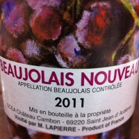 Beaujolais Nouveau 2011