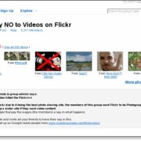 Flickr: We Say NO to Videos on Flickr