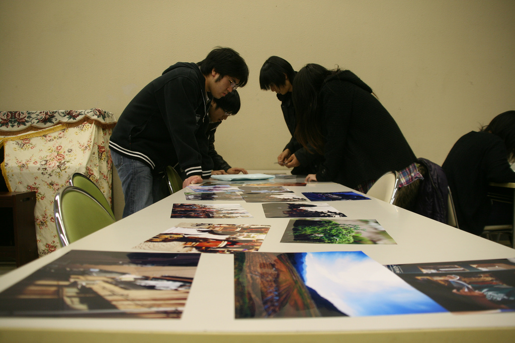 Niigata Photowalk Exhibition in Keiwa College, Shibata