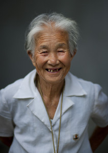 Old north korean woman - Pyongyang North North Korea
