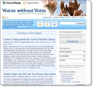 Voices without Votes | Americans vote. The world speaks.